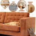 Extra Thick Clear Anti Cat Scratch Furniture Protector 17" x 197"ZQVCNF Self-Adhesive Couch & Door Tape from Cat Claws - Covers Walls, Bed Corners | Stops Cat & Dog Scratching Damage