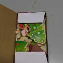 HUZU Christmas Tree Snap Builders 2025  Wooden Building Blocks, 3D Puzzle, DIY Montessori Fine Motor Toy, Christmas Ornaments, Decor, Gifts for Grandkids, Stocking Stuffers for Kids, Boys & Girls