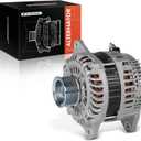 A-Premium Alternator Compatible with Nissan Altima 2011-2018, Murano 2017-2018, Maxima 2011-2014/2016-2018, 3.5L, 12V 130A 7-Groove Pulley Clockwise, Replace# A003TJ3691, A003TJ3691ZC