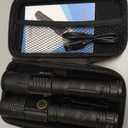 Rechargeable Flashlight High Lumens- Super Bright Magnetic Flash Light with Power Digital Display, Long Range,Dimmable,Waterproof,Pocket Tactical LED Flashlights for Emergency Camping 2PC (Black)