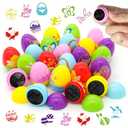 Childom 24 Pcs Easter Egg Fillers Stuffers for Kids, Easter Stamps Basket Stuffers, Easter Stamps Toys Bulk for Easter Eggs Hunt, Easter Party Favors for Goodie Bags,Classroom Prize Supplies, Children