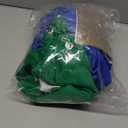 Super Brothers Adult Plumber Costume with Hat, Gloves, Moustache, L