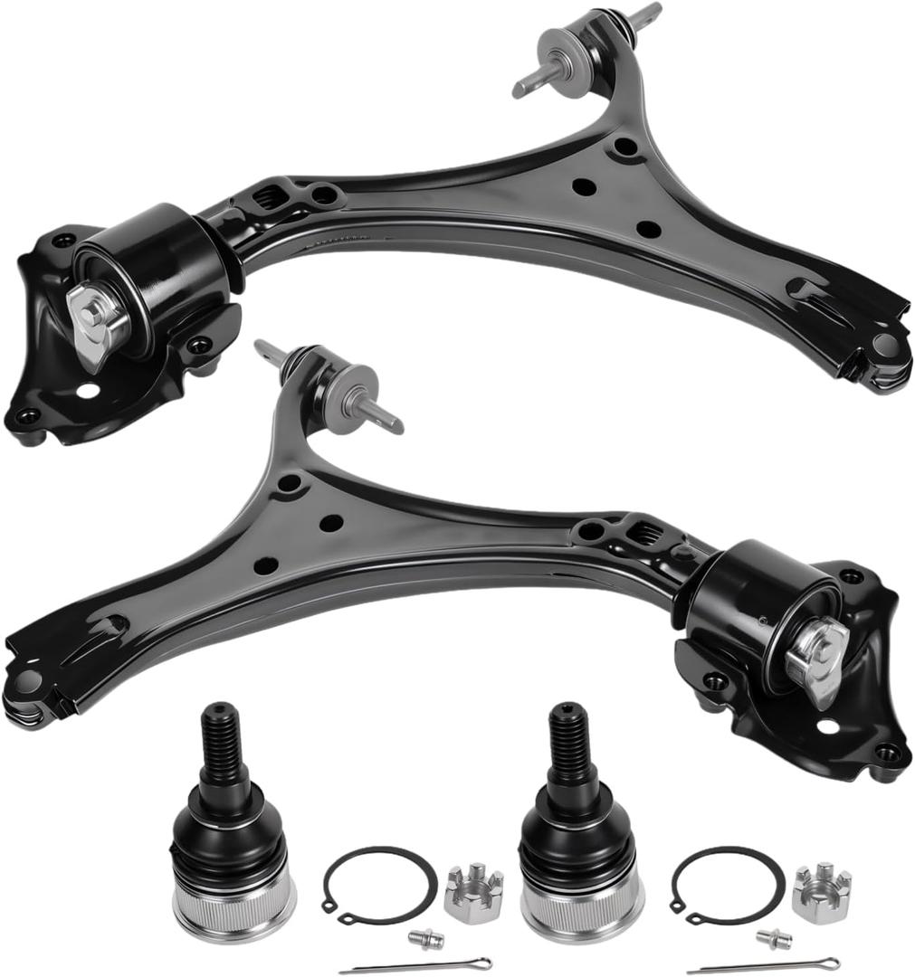 Front Lower Control Arm with Ball Joint Fit for Honda Accord 2013 2014 2015 2016 2017 all Models - 2 PCS Suspension Kit K642509 K642517
