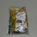 8PCS 18 Inch Smile Party Checkered Helium Balloons, Yellow Smile Face Prppy Theme Birthday Party Decorations, Yellow Lightning Balloons for Wedding Decor Event Supplies