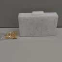 Gets Acrylic Clutch Purses for Women with Marbling Purses and Handbags Elegant Banquet Evening Crossbody Bag