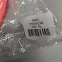 Star Vixen womens Tie Front Flutter Sleeve Chiffon Open Cardigan (Large Petite, Pink/Neon)