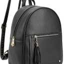 Montana West Medium Backpack Purse for Women Anti Theft Backpack with Secured Zipper & Tassel