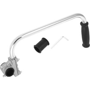 Milisten Adjustable Lawn Mower Handle for String Trimmer with Ergonomic Bracket Clamp Compatible with Weed Eater Accessories and Landscaping Trimming