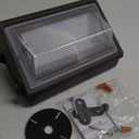 80W LED Wall Pack Light with Dusk to Dawn Photocell,10500LM 5000K Daylight ,AC100-277V Input,500W HPS/HID Replacement, Waterproof Commercial Security Lighting for Warehouses, Garage,ETL Listed