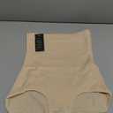Tummy Control Shapewear Panties for Women High Waisted Body Shaper Slimming Shapewear Underwear Girdle Panty (Medium, Beige-smooth Fabric)