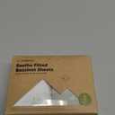 2-Pack Organic Bassinet Sheets for Girls, Boys - 100% Cotton Bassinet Mattress Sheets Compatible with Halo Bassinest Swivel Sleeper, Graco, Baby Delight, Chicco, Unisex Fitted Bassinet Sheets (Herb)