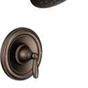 Moen Brantford Oil Rubbed Bronze Posi-Temp Tub and Shower Trim Kit, Including 8-Inch Eco-Performance Rainshower, Shower Lever, and Tub Spout, Valve Required, T2253EPORB