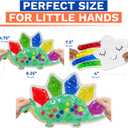 3 x 2-Pack Color Sorting Sensory Toys Perfect for Fine Motor Skills Toys for 3 4 5 Years Old Toddler Montessori Travel Toys Sensory Toy for Toddler Preschool Gift for Calm Down Color