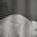 Amazon Basics Comforter Blanket Twin/Twin XL, Reversible Lightweight Microfiber All Season Blanket, White