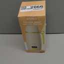 Portable Baby Bottle Warmer  Fast 1.5-Min Heating, Precise Temp Control 98F-212F, 36H Keep-Warm & Dual Sterilization, Wireless for Travel, Breast Milk & Formula Safe (White)