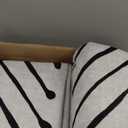 Area Rug 9x12 Living Room Rug Non Slip Modern Bedroom Stain Resistant Dining Room Throw Carpet Geometric Low Pile Untra Soft Contemporary Accent Carpet for Home Office, White&Black