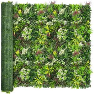 ODTORY Artificial Plant Wall Panels: 80"120" UV-Anti Faux Grass Wall Backdrop Boxwood Ivy Fence Privacy Screen Fake Greenery Leaf Hedge for Outdoor,Indoor,Garden,Backyard and Home Decor