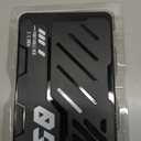 Ultra Slim Portable External Hard Drive USB 3.1 Type C HDD Storage for PC, Laptop, Mac, Xbox one, PS4, PS5 (250GB)