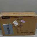 HOMLAND Shower Chair for Inside Shower with Removable Back, 400 lbs Heavy Duty Bath Seat for Bathtub, Safety Bath Stool for Seniors and Disabled (White)