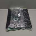 Qerlei File Organizer Boxes with Lids,Collapsible File Folder Organizer with Plastic Slide,Collapsible Filing & Storage Boxes for Office/Decor/Home (Green, 2 Pack)