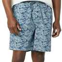 Amazon Essentials Men's Cotton Poplin Pajama Short with Cotton T-Shirt Set (White, S)