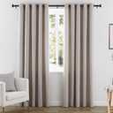 Brass Curtain Rods for Windows 18-88 Inch,Adjustable Length 1 Inch Diameter Heavy Duty Curtain Rod for Bedroom/Kitchen/Dorm/Apartment/Door