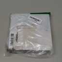 Glass Cabinet Knobs 16 Pack Crystal Vintage Knob for Kitchen Closet Dresser Cupboard Wardrobe, Clear Cabinets Hardwares Unique Decor Accessories with Screws Washers, Polished Chrome