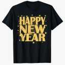 Happy New Year Shirt Family New Years Eve Party Fireworks T-Shirt, Size 5x