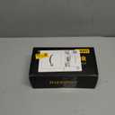 150 PSI Tire Inflator Portable Air Compressor, 12V DC Auto Shutoff Air Pump with Digital Pressure Gauge and Emergency LED Light for Car Tires, Bicycle & Balloons, Blue