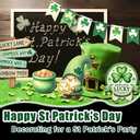20 Pcs Saint Patricks Day Tiered Tray Decor Set - Lucky Saint Patricks Day Decorations for Home, Kitchen, Table Trays Decorative Farmhouse Wood Tier Tray Decor Items for 2 Tier Tray Decor