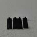 GLUIT Adhesive Towel Hooks for Bathroom Wall Hooks for Hanging Heavy Duty for Door Coat Rack Sticky Hanger Holder Durable Stainless Steel (Black, 4 Pack)