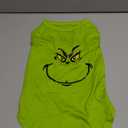 Christmas Dog Shirt Puppy Outfit - Green Printed Doggy Clothes Dog Pajamas - Xmas Cosplay Funny Soft Pet Clothes for Small Medium Large Dogs Cats - L