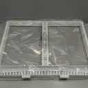 Upgraded 240364787 Crisper Pan Cover Frame for Frigidaire Refrigerator Crisper Drawer Cover Shelf Frame Replacement 216979402, 240364747, 240364778, 240364794, 1512532 for Crosley Drawer Cover Part