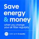 Filtrete 20x25x1 Air Filter, MERV 11, MPR 1000, Allergens & Pet Dander, 3-Month AC and Furnace Filters, Cleaner Air, Reliable Airflow, 4 HVAC Filters (Actual Size 19.68 x 24.68 x 0.81 in)