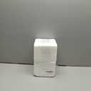 Bow Vase, White Flower Vase for Home Decor, White Ceramic Vases for Boho Style, 9.3 Inch Large Vases for Ideal Shelf Decor/Table/Living Room. (Glazed Exterior and Interior)