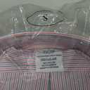 Brooks Brothers Men's Long Sleeve Button Down Performance Stretch Shirt, Patterned (Red/ Blue Stripe, Small)