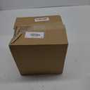 FRENESSA Portable Makeup Case Clear Crown Box Cosmetics Display Case Toiletry Organizer Box Transparent Acrylic Artists Train Case Travel Makeup Tools Storage for Vanity Bathroom Counter Dresser Case (Black)