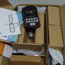 Veise Fingerprint Door Lock Set, Keyless Entry Door Lock, Front Handle Set, Electronic Keypad Deadbolt with Lever Handle, 2 Keys, Auto-Locking, One-time Codes, Easy to Install, Oil Rubbed Bronze