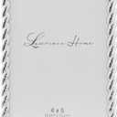 Lawrence Frames Rope Design Metal Frame, 4x6, Silver