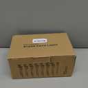 DenicMic Solar Lights Outdoor 15 Pack Waterproof 6000K Cold White LED Stainless Steel Stake for Pathway Yard Garden Driveway Solar Powered Outside Decor