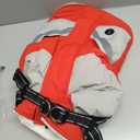 IECOii Dog Coat for Large Dogs, Orange, X-Large - Waterproof Winter Fleece Jacket with Harness, Turtleneck, Reflective Straps, Zipper Closure (X-Large(Chest:29.9 in))