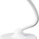 K45DH Dough Hook for KitchenAid 4.5-5 Qt Tilt-Head Stand Mixers, Coated C-Shaped Bread Hook Replacement, Fits K45 K45SS KSM75 KSM90 KSM103 KSM110 KSM150, Kneads Yeast Dough