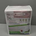 Guardmax Jersey Knitted King Zippered Mattress Encasement - Waterproof & Bed Bug Proof Mattress Protector - Comfortable, Soft, and Noiseless Zippered Bedding - Dust Mite Proof (78 x 80 x 12) (White)