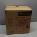 ecozy Ice Cube Maker Countertop, 45 lbs Per Day Ice Machine, 24 Cubes Ready in 13 Mins, Self-Cleaning Function, Perfect for Home Kitchen Bar Party Office, Stainless Steel