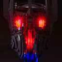BrickBling DIY LED Light Kit Compatible with Lego Sauron Helmet 11373 Sauron Building Block Lighting Kit with Glowing Red Eye Effect, Building Block Lights Set for Display (No Model)
