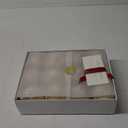 12PCS Velvet Glitter Christmas Ball Ornaments, 3.15 Inches Luxury Christmas Decorations, Elegance Modern Hanging Ornaments for Xmas Tree, Party, Wedding, Home Decor (White)