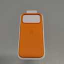 Apple iPhone 17 Pro Max Silicone Case with MagSafe and Camera Control: Lightweight Phone Case, Wireless Charging Compatible, Smooth Matte Finish; Orange
