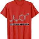 Acetaminophen Formula Shaped T-Shirt, S