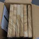 WOPITUES Wood Floating Shelves Set of 6, Shelves for Wall Decor, Farmhouse Shelf for Bedroom, Bathroom Storage Shelves, Book Shelves for Living Room  Rustic Brown