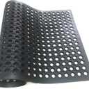 Anti-Fatigue Rubber Floor Mat Non-Slip Heavy Duty Mats for Restaurant Kitchen Bar Bathroom Door(24"x36")